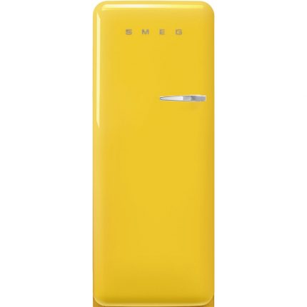 Smeg FAB28 Style Rétro Multiflow 270L Réfrigérateur congélateur haut charnière gauche (poignée à droite)