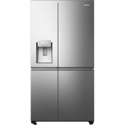 Hisense RS818N4IIE1 632L Silencieux Distributeur en Façade Réfrigérateur Américain
